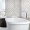 Msi Bianco Dolomite Lola 10.25 x 10.25 Polished Marble Mosaic Floor And Wall Tile, 10PK ZOR-MD-0576 - alternate 6
